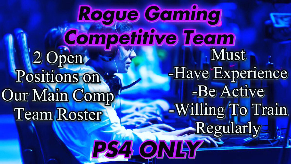 RogueGaming_CT's tweet photo. โผ๏ธSERIOUS CALL OF DUTY COMPETITIVE PLAYERSโผ๏ธ
Come join us for a tryout and an interview today! Highly skilled and knowledgeable team looking for two more additions to the squad!
#clan #clanrecruits #competitivegaming #esports #cdl #10s #8s #joinaclan #clantryouts #gamer https://t.co/qZYwvdmaGn