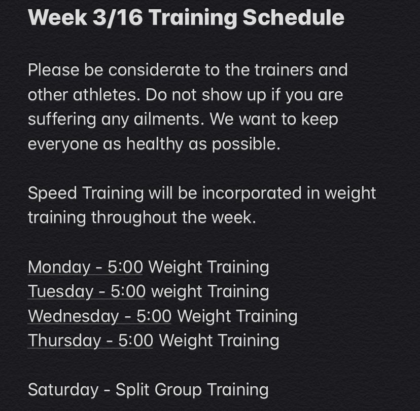 bbetterperform's tweet image. We still got work to do! Safety first. If you are sick in ANY WAY... stay home. 
#workhardbbetter #sickathletesnotwelcome🤷🏾‍♂️ #speedspecialist