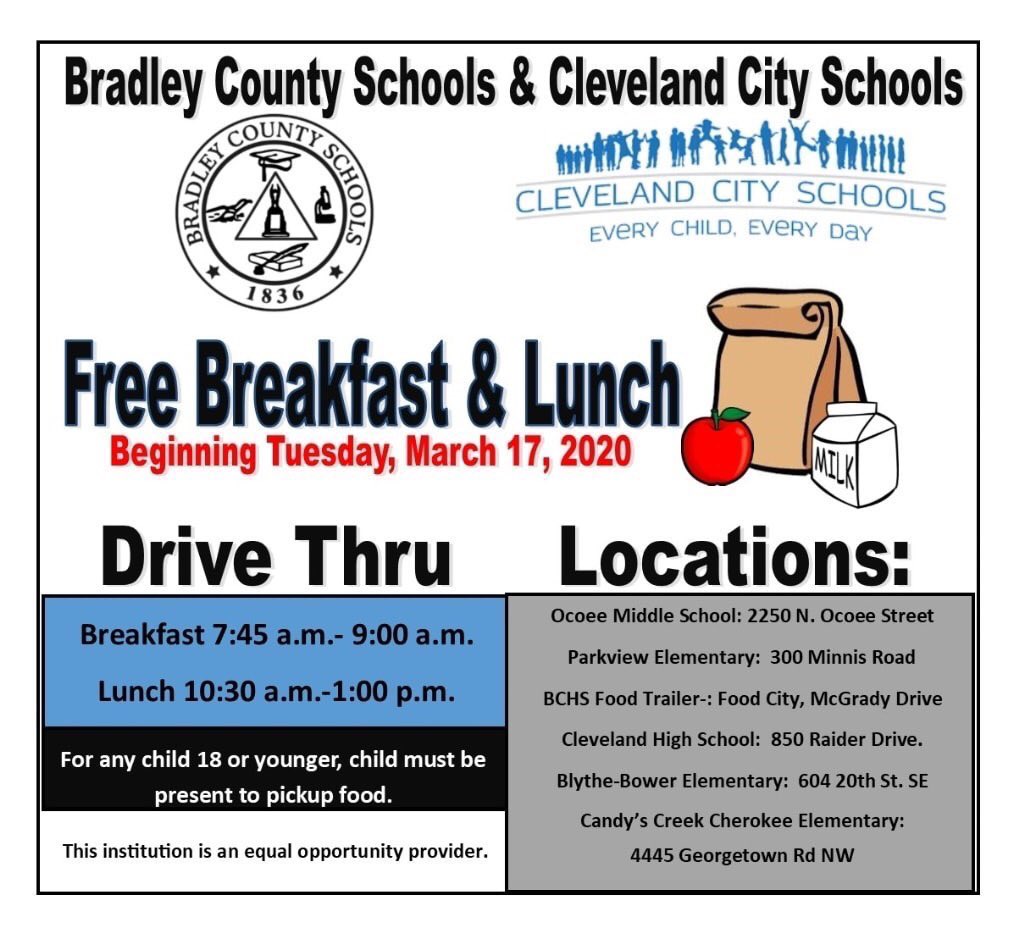 ALL Students, we want you to be able to stop by and pick-up food at any of these locations!  No school ID is required.  We will have more info. coming out soon.