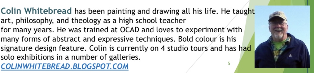 #KnowYourJurors Artist Colin Whitebread 👨‍🎨 will be one of the jurors for our ⚜️52nd Annual Juried Art Exhibition⚜️ Don’t forget to submit your artwork(s) by March 27, 2020. For submission guidelines and forms: bit.ly/3cTMglc