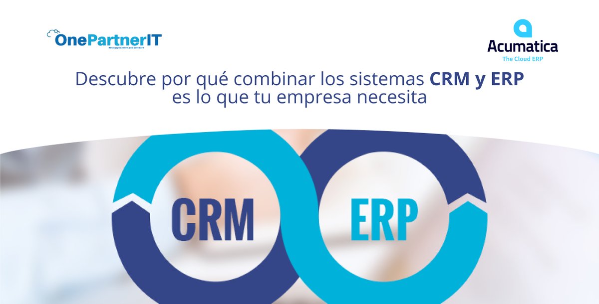 onepartnerit's tweet photo. Descubre los beneficios de integrar los sistemas CRM y ERP con una solución eficiente ⏩ https://t.co/kHAweLYIJB

#onepartnerit #acumatica #ERP #CRM #sistemasintegrados #contabilidad  #software #distribucion #finanzas #guayaquil #ecuador https://t.co/13M5eoK4pN
