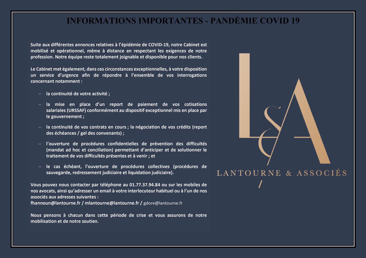 L&A tweet media