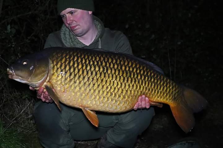 Matt Bloomfield finished up his winter in fine style with a new PB with this awesome 41lb common. After seeing a fish roll he fed 15 spombs of crushed and chopped Triple-N boilies and fished a Triple-N Wafter over the top proving effective!

#TeamBaitTech #BaitTechCarp
