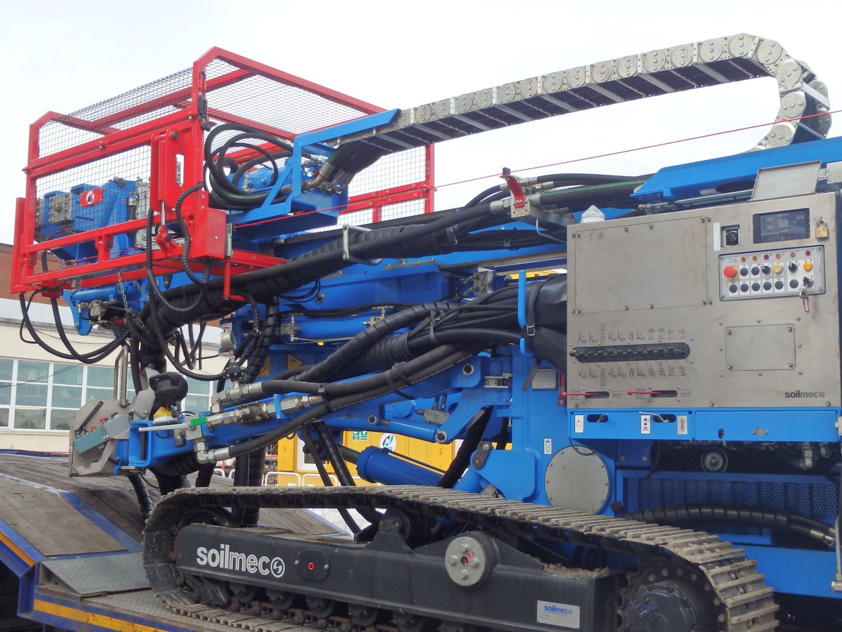 Newly arrived today, the latest step in our fleet renewal, we welcome this new <a href="/SoilmecLtd/">Soilmec Ltd (U.K)</a> SM-14. Ready to be branded up and head out to site for our #Grouting team.