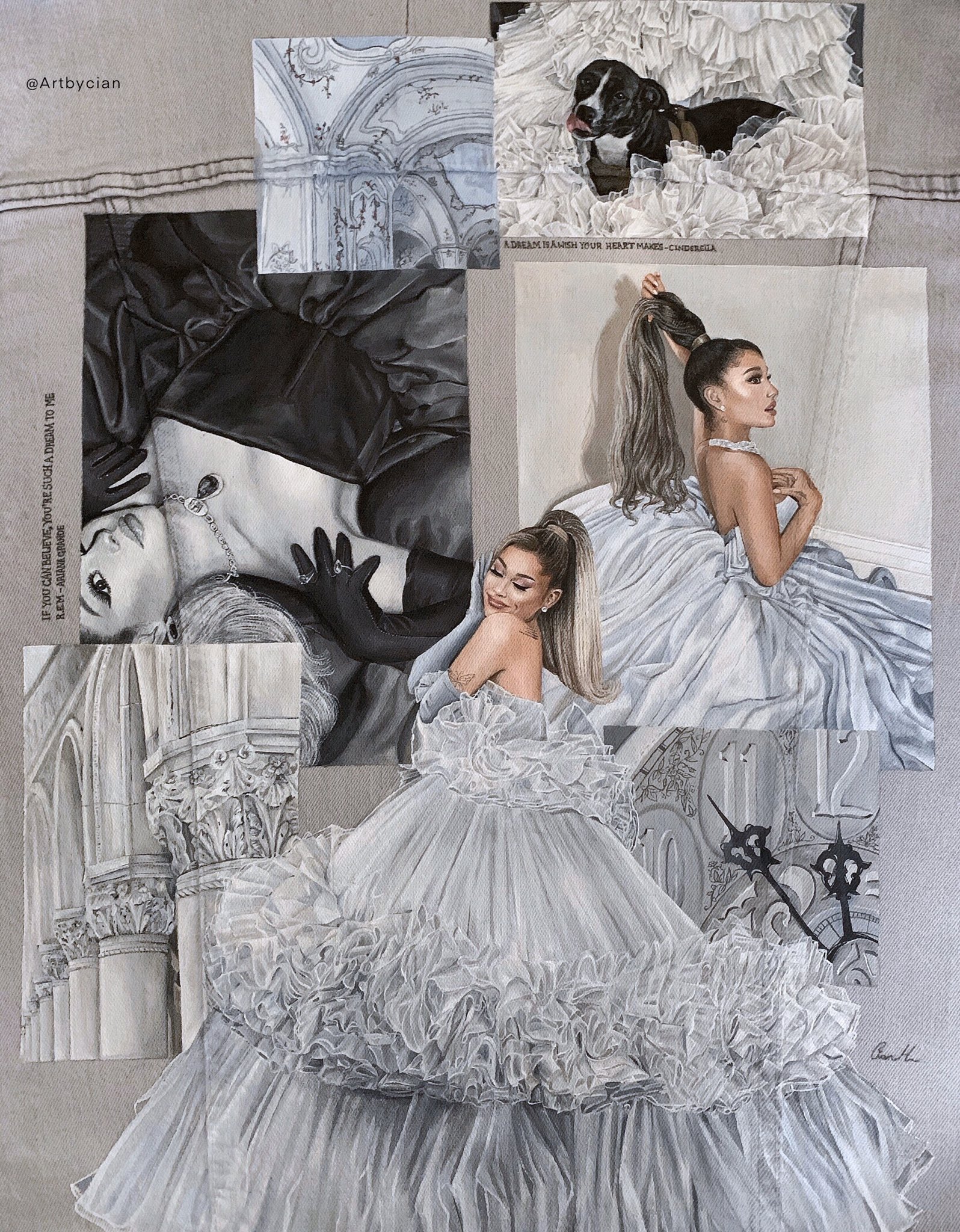 Ariana cinderella dress hotsell