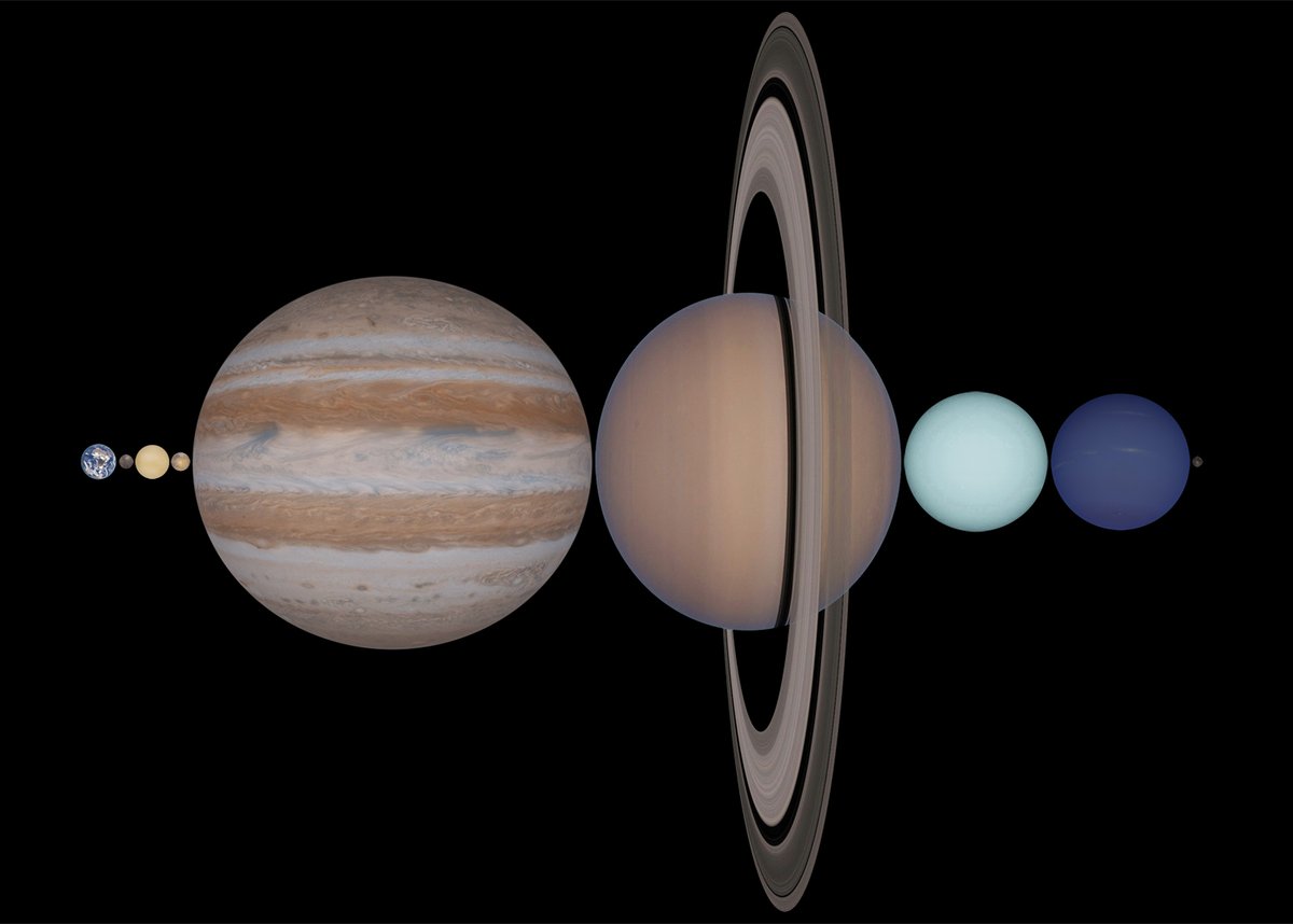 BobcatBiker's tweet image. PhunPhysicsPhact of the Day: All of the planets in the solar system, placed in a line touching each other, could fit between the Earth and The Moon! (With over 2000 miles to spare!) #keepyourbrainsharp
