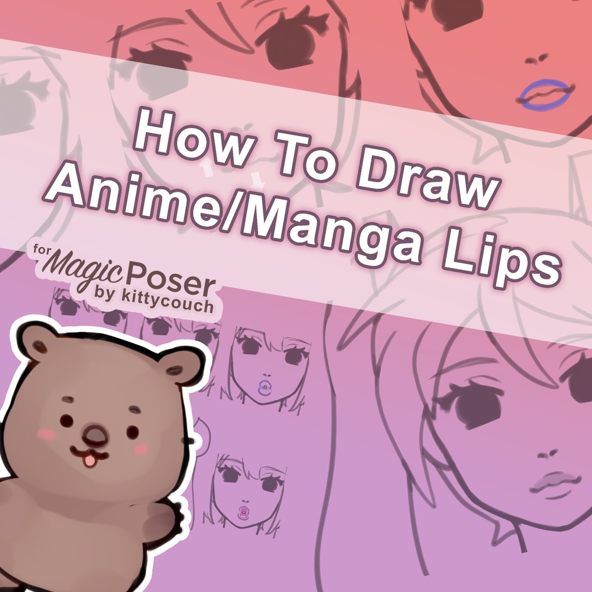 how to draw mouth how to draw anime mouth - YouTube