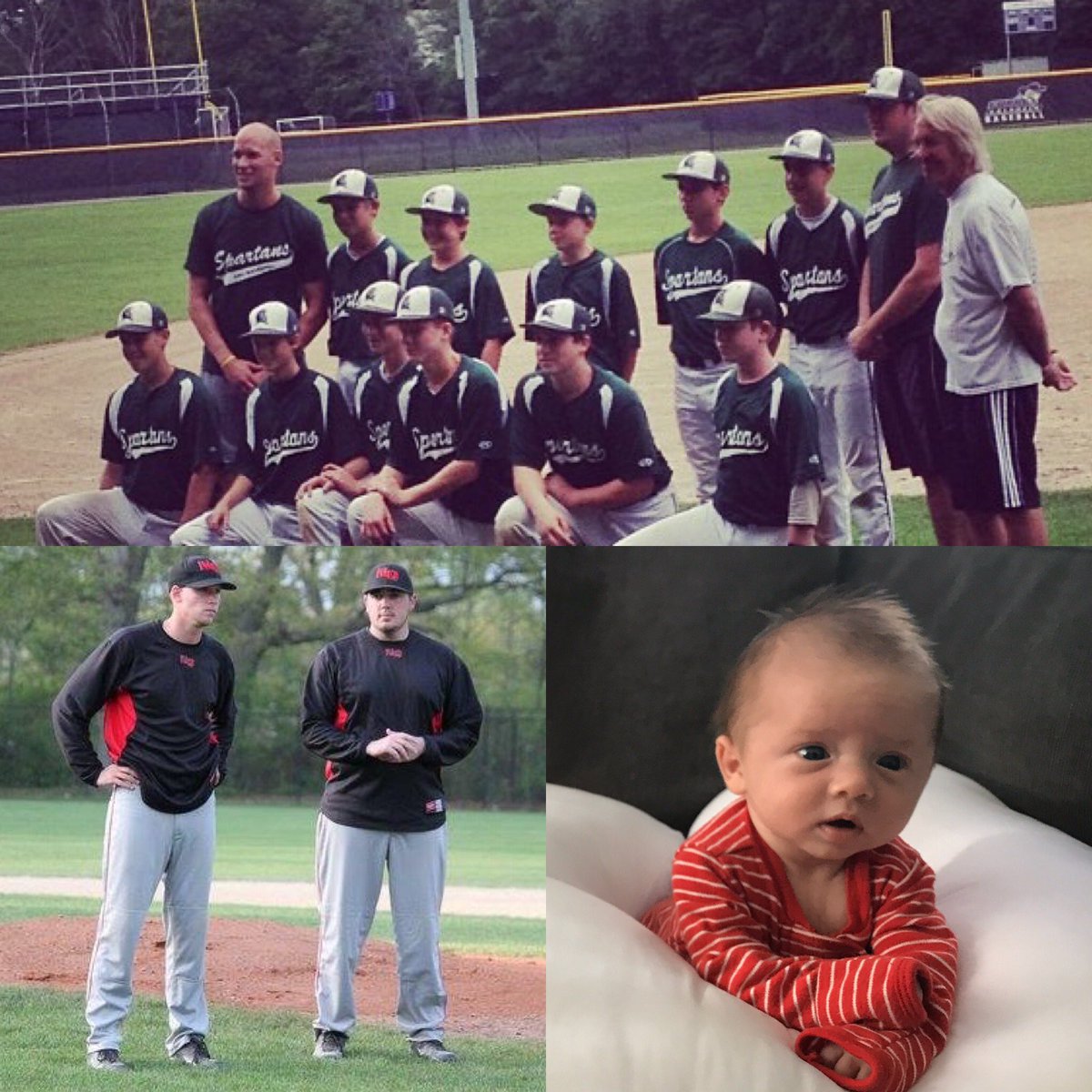 Coach_Edge30's tweet photo. Lost Sully 4 years ago today. Pictured here is a team photo of the first team we coached together in the summer 2013 with the SS Spartans. Crazy that today would have been day 1 of HS season. Honored to have chance to name Chuck after his Uncle Sully #ChuckSully #forsully https://t.co/lQD5leEu4j