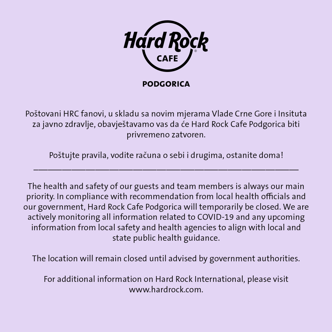 #hrcpodgorica #ostanidoma 🤘🏠❤️🇲🇪