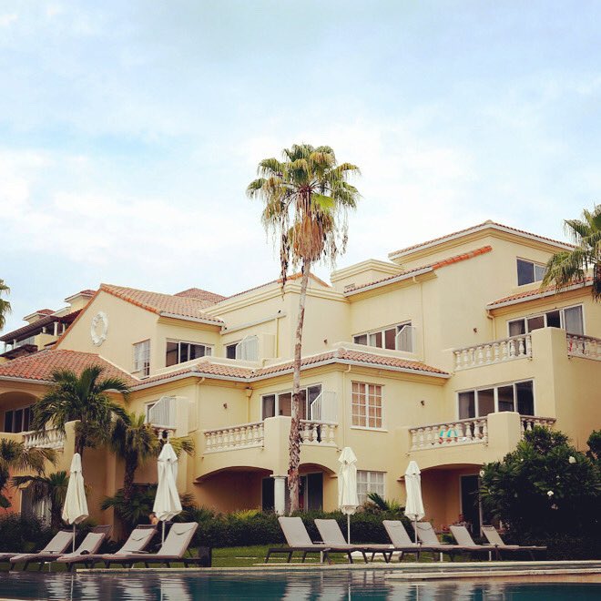 Blue skies and serene water, two things to look forward to at #GraceBayClub