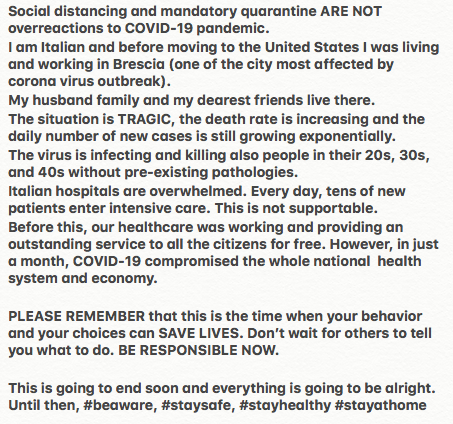 Sara_Busatto's tweet photo. #beaware #staysafe #stayhealthy #stayathome https://t.co/YoUZYHyM1g