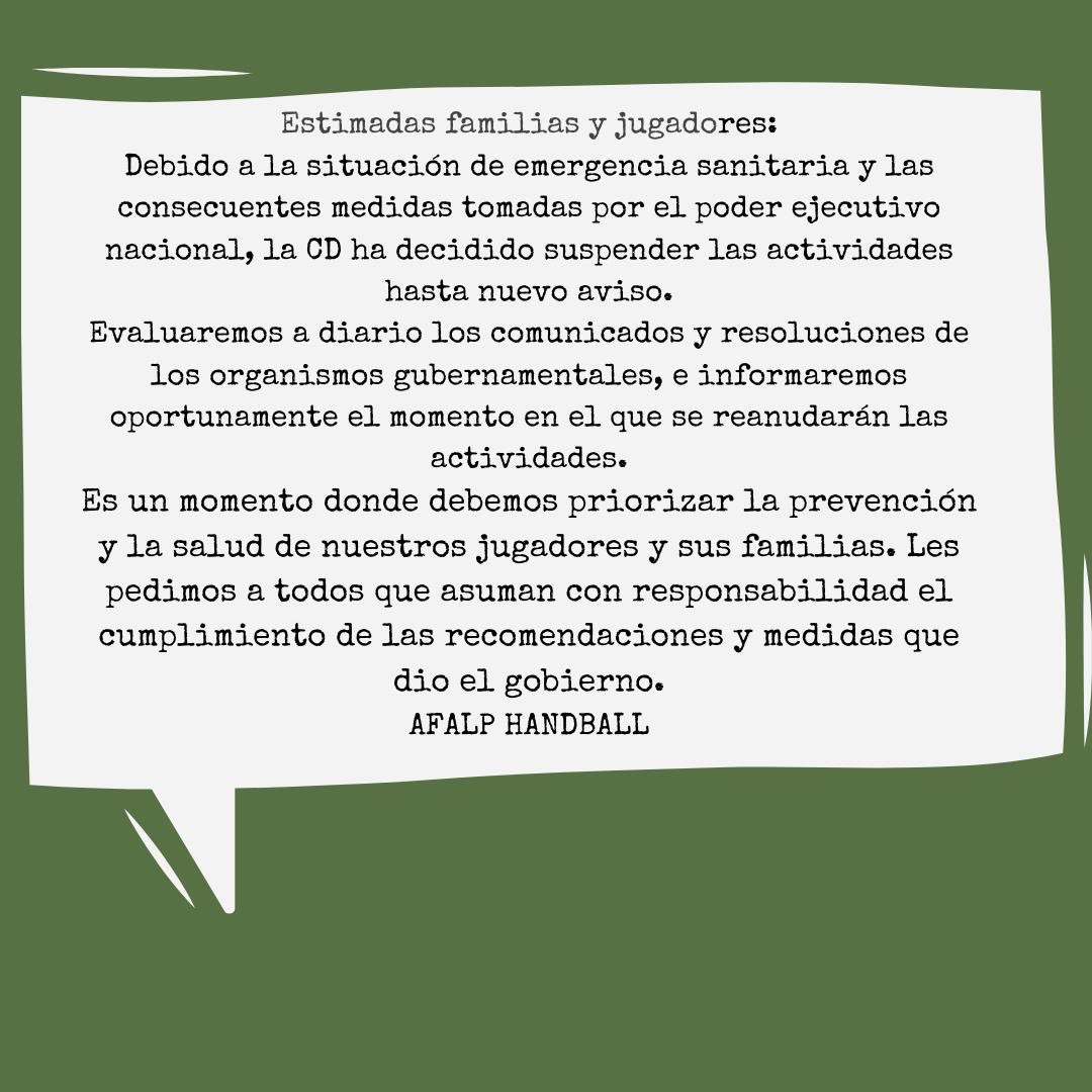 📣Comunicado del club para todos:📣