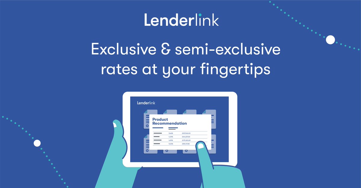 Did you know - as a Lenderlink user not only do you have access to a full suite of specialist mortgages but also access to SMG's exclusive and semi-exclusive rates. Simply refer to SMG for completion and they'll pay you the commission you see on the screen lenderlink.co.uk