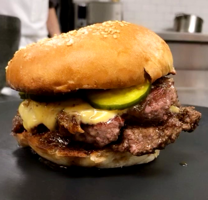 Foodie fuel for today! Check out <a href="/chefcorybahr/">Cory Bahr</a>'s latest creation, the Double Double Burger, made with our grass fed beef: bit.ly/2vOBv2o #MondayMotivation