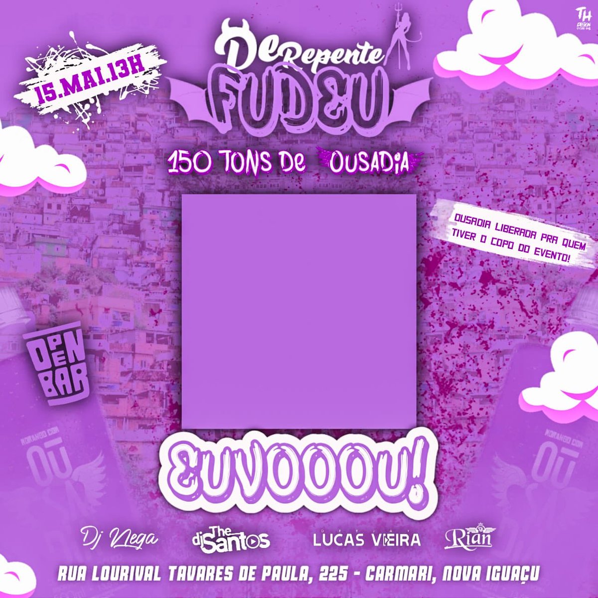 drf4_0's tweet photo. VEM CURTIR COM A GENTE QUE DIA 15 DE MAIO VAI SER TUDO PELA DRF 5.0, ACIONE ALGUÉM DA NOSSA EQUIPE E MANDE SUA FOTO PRO NOSSO EU VOOOOU 🥵

OBS: dm liberada para qualquer dúvida. https://t.co/x0yhijdk9G