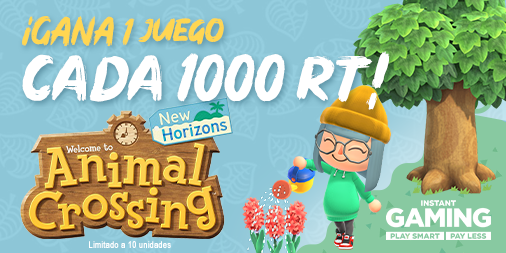 InstantGamingES's tweet image. ¡Gana 1 Animal Crossing cada 1000 RT! 🐻
-&amp;gt; RT y comenta con #animalcrossingIG para participar
-&amp;gt; Etiqueta a tus amigos para tener más posibilidades de ganar

Resultados en 24h

instant-gaming.com/es/4809-compra…