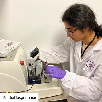 CanLightSource's tweet photo. Harvested from throughout the Atlantic coastal region, Blue Mussels or Mytilus Edulis are a common part of the diet for many Canadians. Students from @halifaxgrammar school used #BioXAS to map the soft tissues of these organisms. @BioXASImg_CLS https://t.co/g5s6ha6Zev
