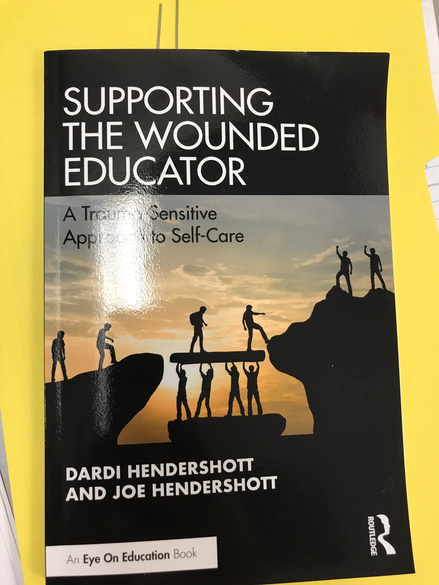MeridthJFlynn's tweet photo. What an honor to receive this today! A beautiful picture and story autographed by one of my favorite authors! I also received the book, Supporting The Wounded Educator! #thrilled #thankful #mysuperintendent isbetterthanyours! @hope4thewounded @FloydLyles https://t.co/zglvPMJfmg