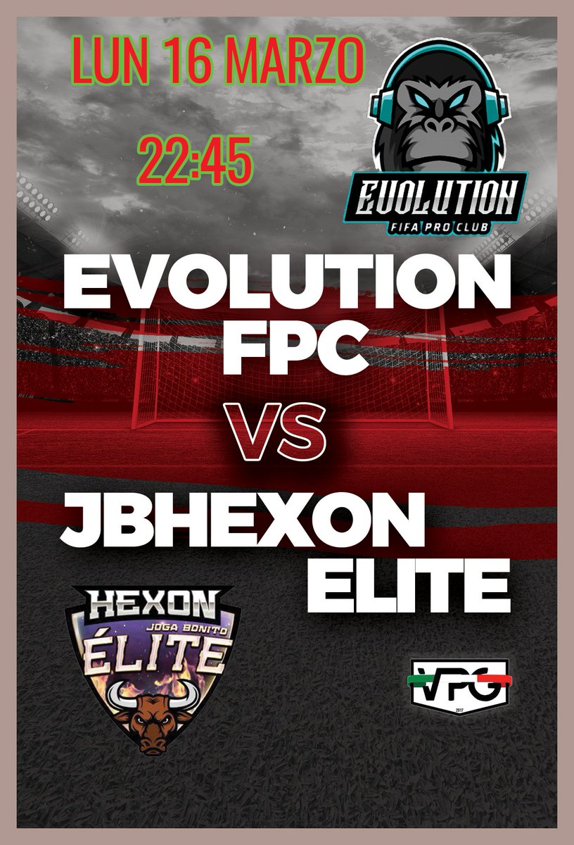 PuMaS_pro's tweet photo. ๐ฎ MATCHDAY
๐ @VPG_Italy serie D2
๐ @JBHEXONELITE
๐ 22:45+10
#startEvolution https://t.co/NllkOA80iC