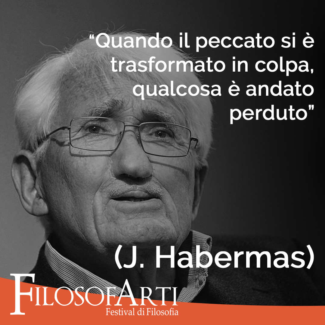 filosofarti's tweet photo. "Quando il peccato si è trasformato in colpa, qualcosa è andato perduto"
(J. Habermas)
#Filosofia #aforismi #Filosofi #filosofarti https://t.co/z7XbjCro8d
