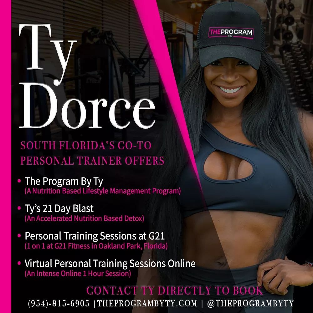 TheProgramByTy's tweet photo. I offer personal training online and at G21 fitness.

And what I love about my sessions is I offered both workout and nutritional guidance. https://t.co/XZU1jPOJVa