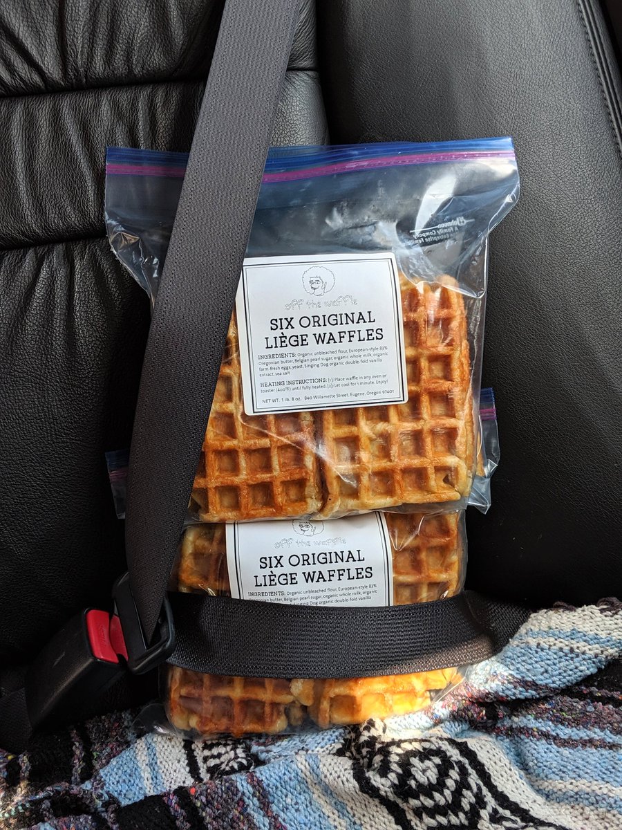 Looking for more quarantine friendly foods to stock your freezer with? We've got you covered! For a limited time, we'll be running a "Buy 2, Get 1 Free" special on our Frozen Waffle 6 Packs. They're the perfect treat to make staying home a little sweeter 🧡 #offthewaffle #COVID19