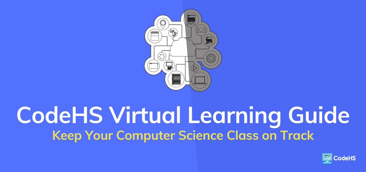 CodeHS's tweet image. Looking for free tools and resources to help keep your computer science class on track?! Check out the CodeHS #VirtualLearning Guide at codehs.com/virtual. #ReadWriteCode 💻
Read CodeHS' response for Coronavirus --> buff.ly/3aZcXTv