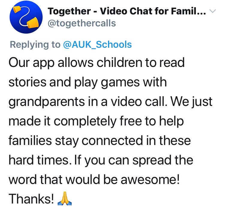 ReconnectionsBH's tweet photo. Can’t vouch for this in term of security but it looks like a great tool to explore. And it’s free 👍🏻

#lovelyhumans 
@IndependentAge 
#CONVID19 https://t.co/q2Blh7DJLn