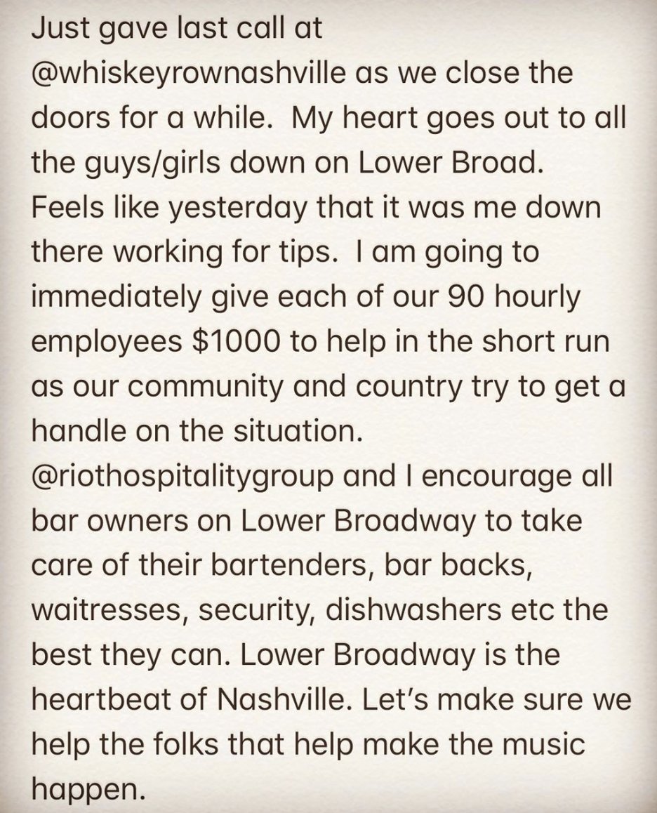 DierksBentley's tweet image. #nashville