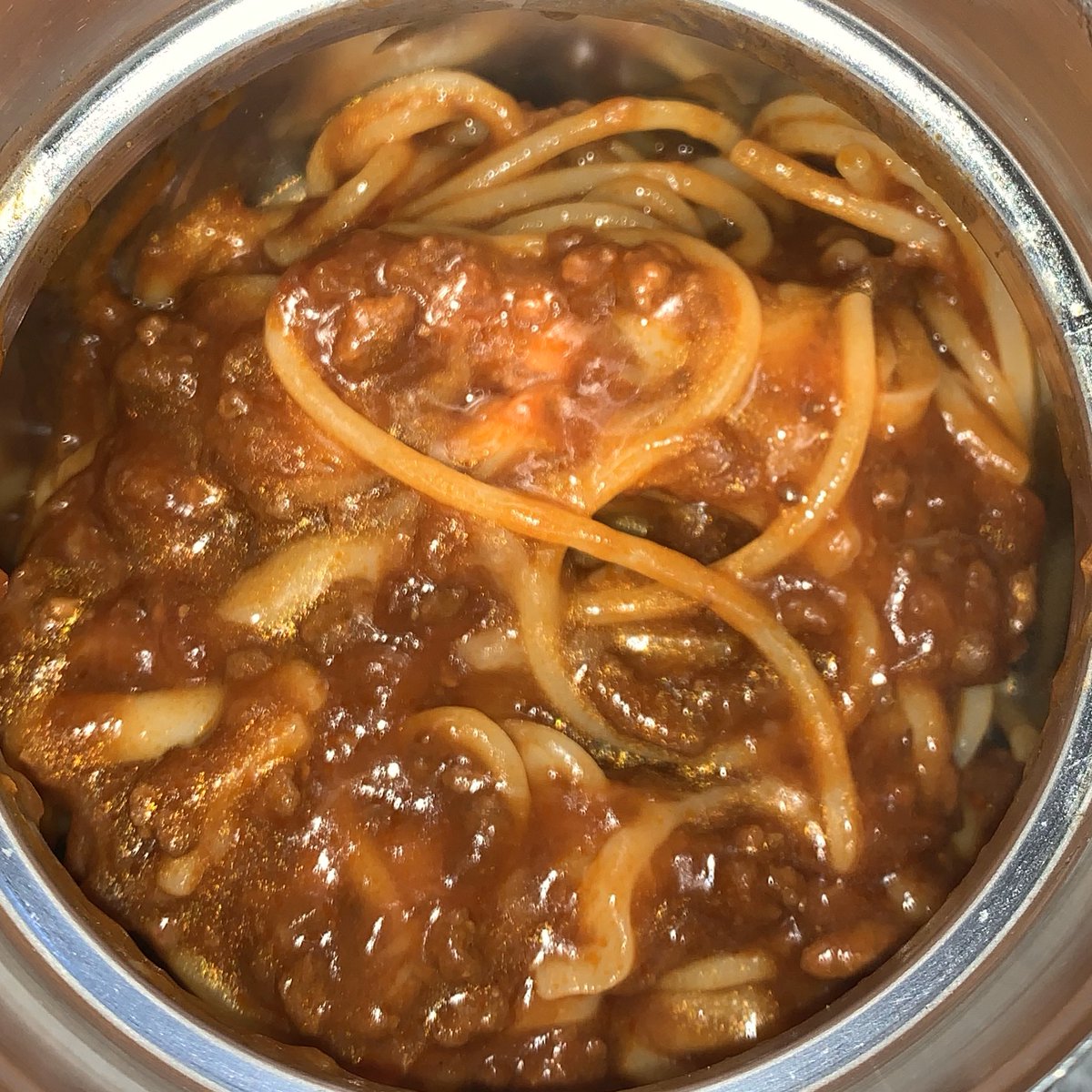 Twitter ゆりっへ على تويتر 今日のスープジャーは 久々にパスタ ミートソースです 粉チーズが無いのでチーズも入ってます スープジャー T Co Uppatvgrp0