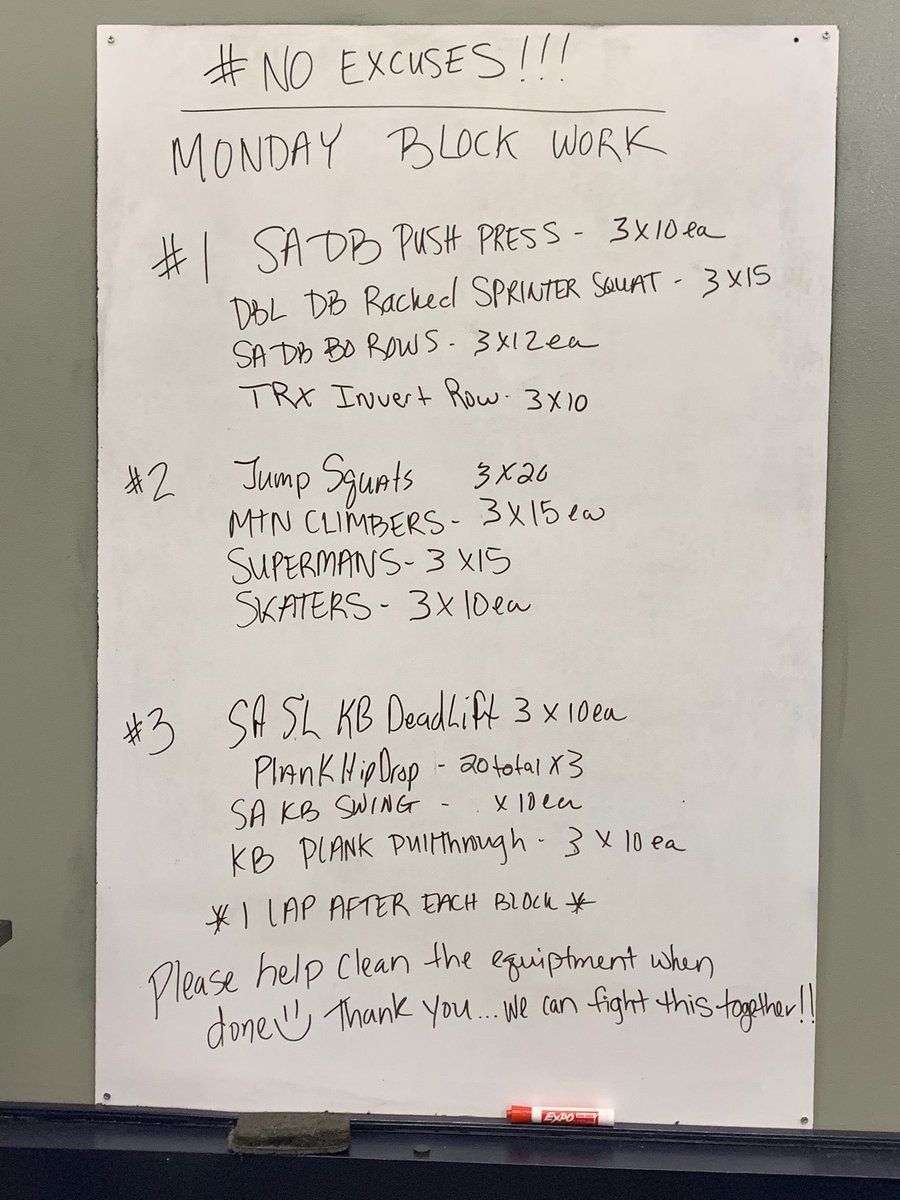 teacherfirst73's tweet photo. Squeezed in one last workout today before the closure! #illBback #seeyasoon #noexcuses @macjamesFoF https://t.co/XR6A7igVf2