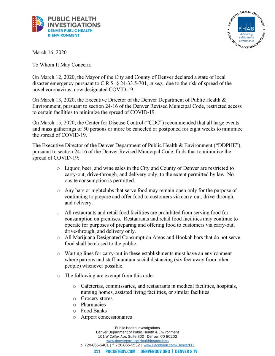 JWUDENCSS's tweet photo. Please refer to the update regarding the closures of restaurants and bars. https://t.co/weI8K5edpc
