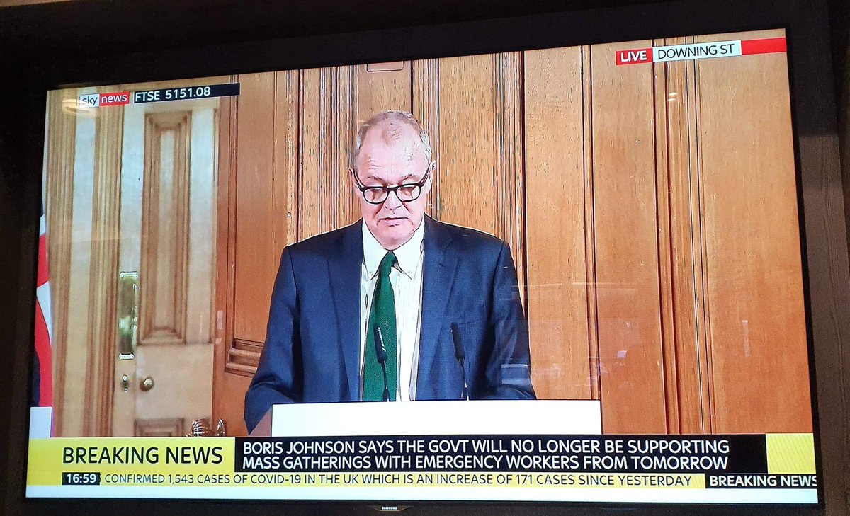 The 18SIX team have attended another SAG and site meeting today. From now, in order to demonstrate due diligence,  we have made a decision not to travel unless absolutely necessary for the immediate future. (1/2)