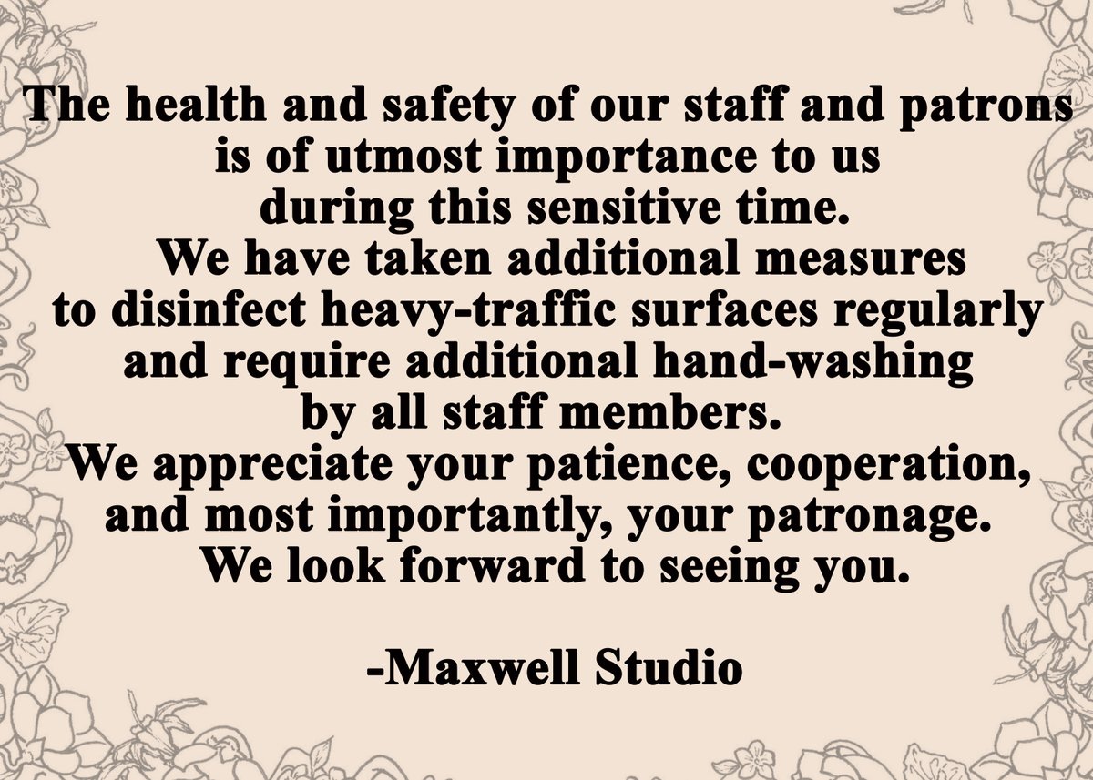 MAXWELL STUDIO tweet media