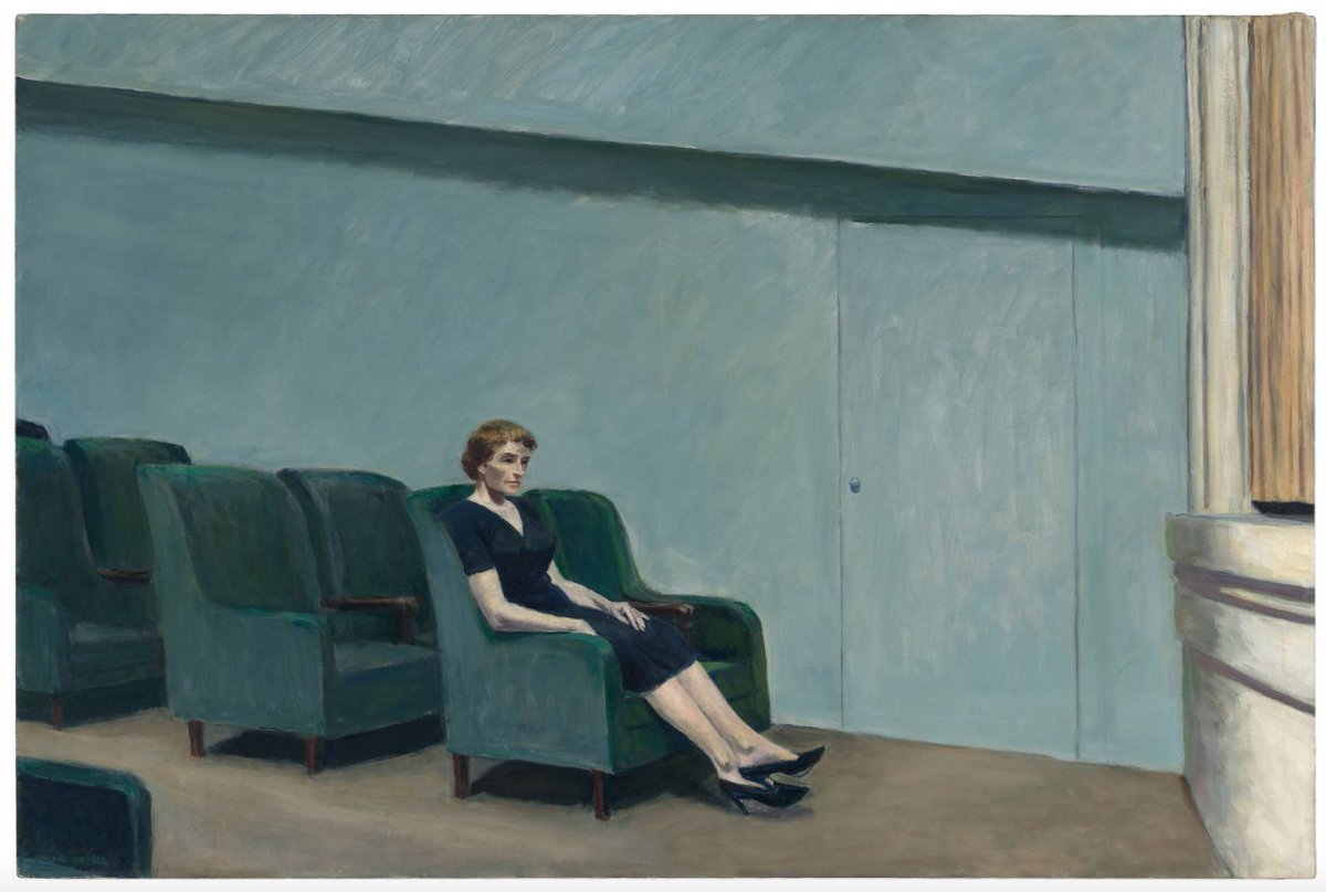 Michael Tisserand on Twitter: "we are all edward hopper paintings now… "