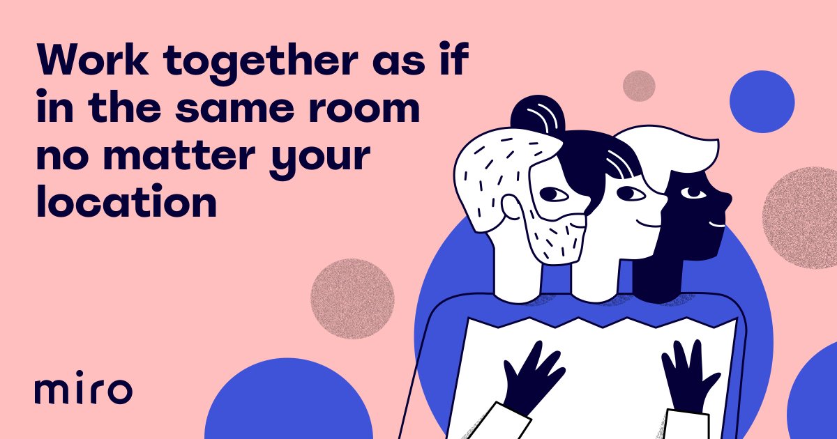 Collaborate like you’re sitting side-by-side on an online whiteboard. Free forever. No credit card required. bit.ly/2Qsh7vv