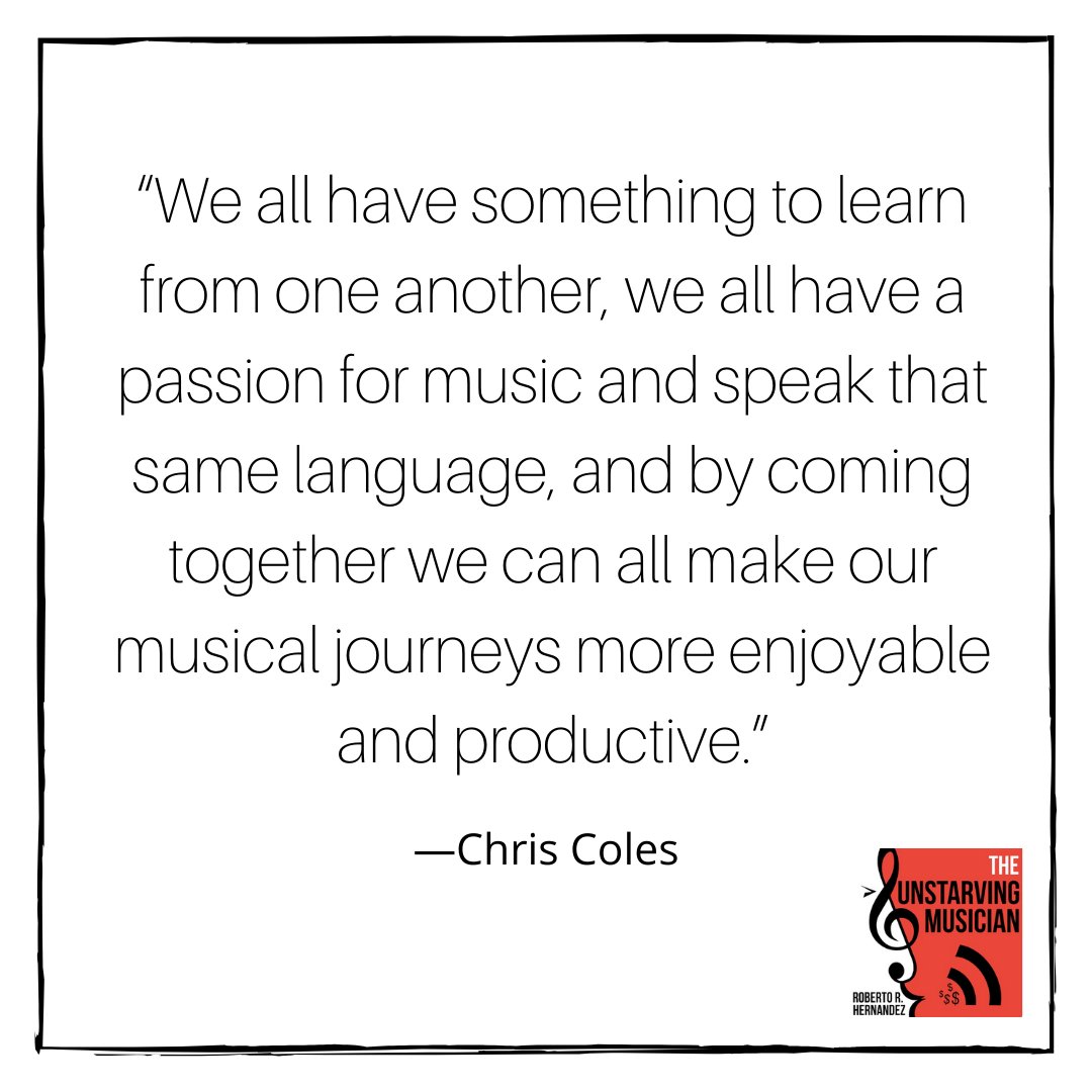 RobonzoDrummer's tweet photo. Wise words from Chris Cole of @MusiciansUnite1 about how creating community can help us get further, faster and actually enjoy the ride. #musicians #creatingcommunity

https://t.co/0XarQnYQYn https://t.co/23OeWj0VFM