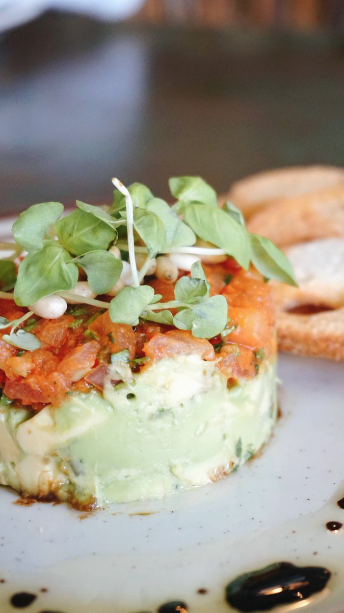 One of our new small plates, come try it!
Tomato Tartare • Concasse Tomato, Crushed Avocado, Micro Basil, Toasted Pinenut, Aged Balsamic (Vegan Option, No Toast)

#newmenuitem #newmenu #updatedmenu #eatingnewyork #grubstreet