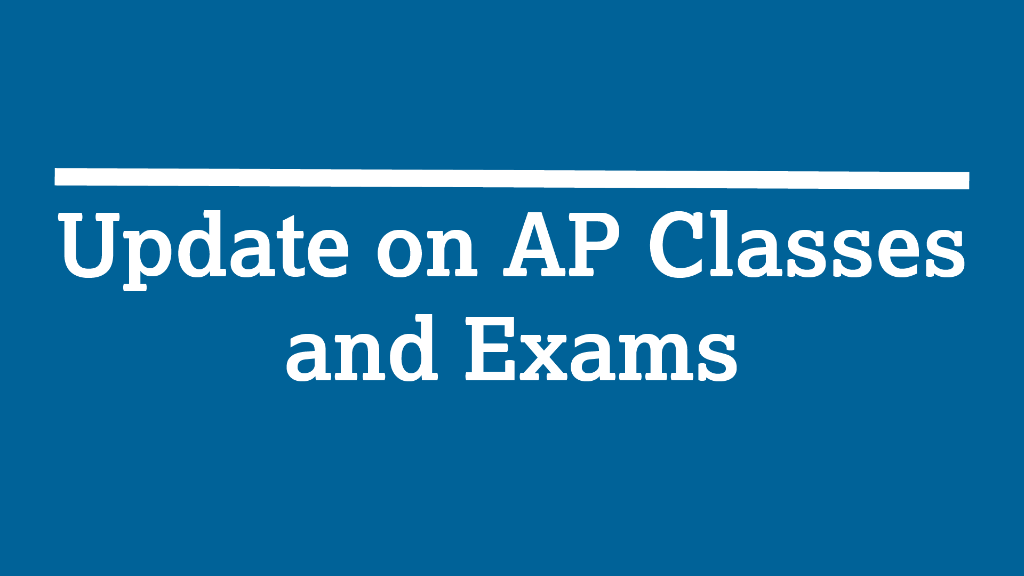The AP Program is developing resources to help schools support student learning during closures, as well as a solution that would allow students to take AP Exams at home, depending on the situation in May. We'll communicate the details by March 20. More: spr.ly/60141srPC.