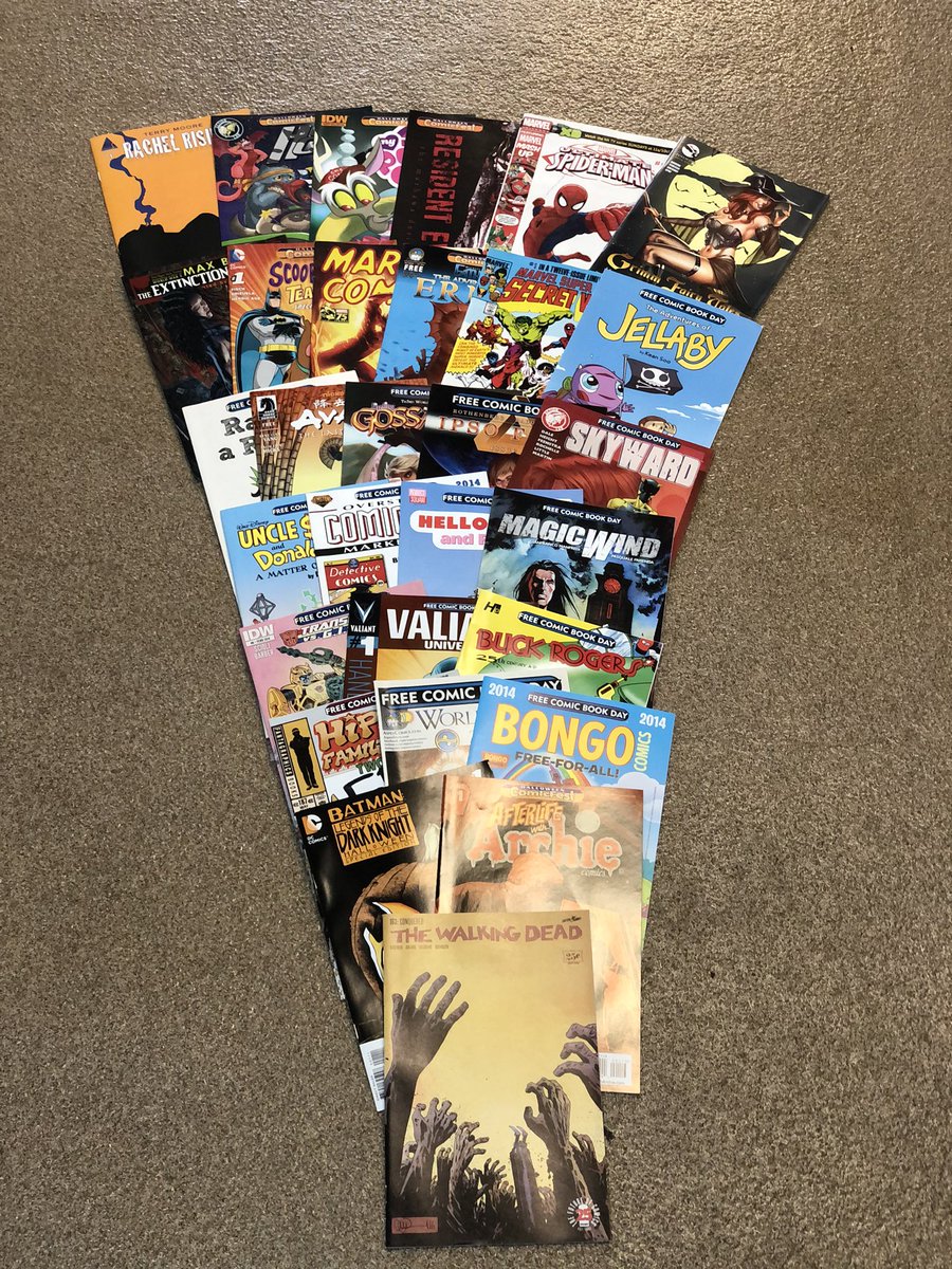 ConquestComics's tweet photo. Pop on into Conquest Comics this week and pick up a FREE Comic Book 5 pk for the kiddos while they are stuck indoors! 1 per household while supplies last! Practice social distancing &amp; Stay safe folks! #comics #comicbooks #coronavirus #COVID19 https://t.co/MX6h73Cczt