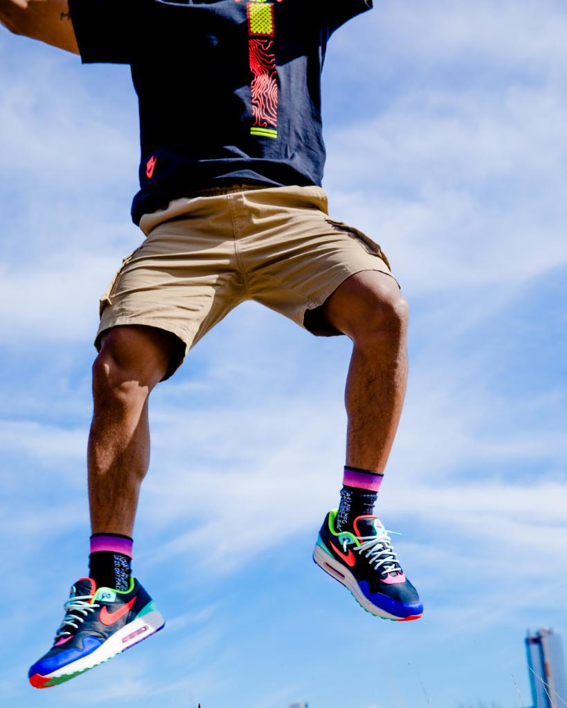 nike catching air socks