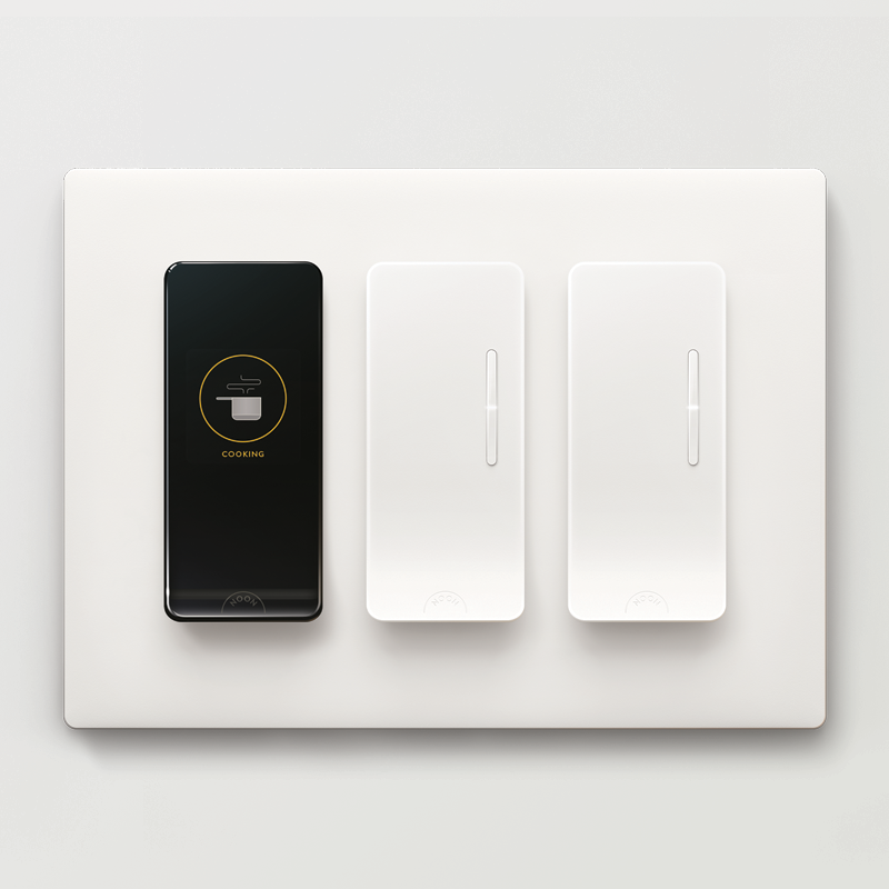 Meet the NOON Director! The Director coordinates with other NOON switches in the room to create a multitude of appealing #lighting scenes. Controllable from anywhere, one swipe transforms your room to match your style, making this the smartest switch in the room. #lightingdesign