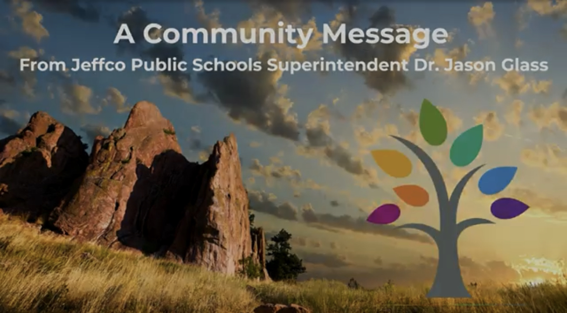 JeffcoSchoolsCo's tweet image. A community message from Dr. Jason Glass 

jps.news/FromDrGlass