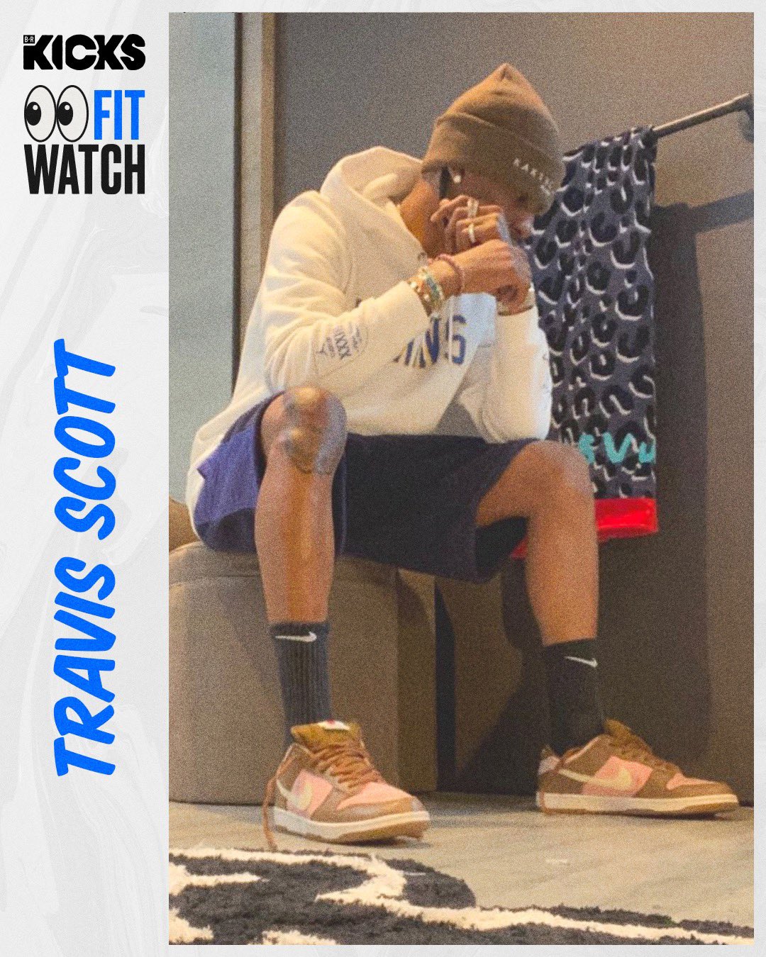 B R Kicks on X Fit Watch from the crib continues trvisXX in the Stussy x Nike SB Dunk Low Cherry https t RZAvRU64sg X