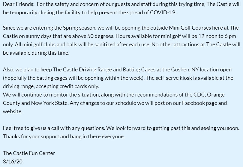 Castle Fun Center (@castlefuncenter) on Twitter photo 