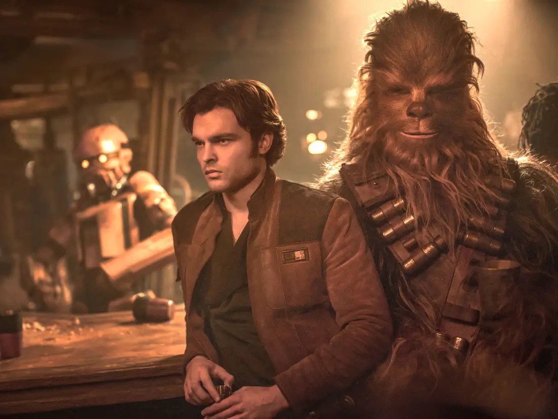 And of course, he can't wait to tell us about this other kid called Han Solo, a fellow Corellian who might be his favorite. He met him when he was a beginner and assumed he would end up killed in some back-alley... but he's glad he was wrong!