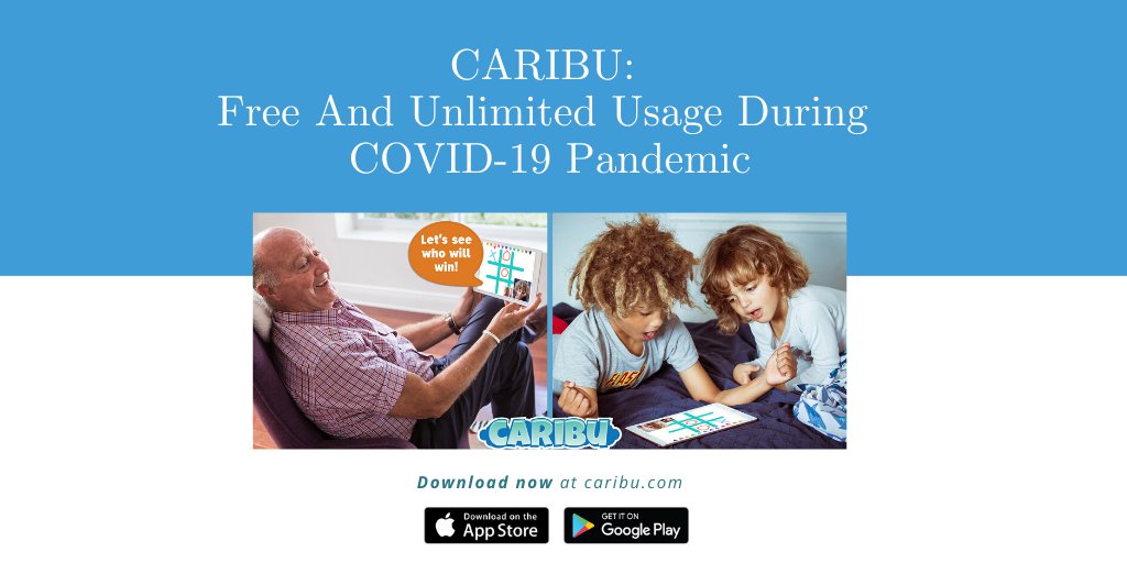 .@caribu is giving FREE & UNLIMITED access to their app for parents + grandparents, as more than 400M+ children globally have already been disrupted by the #COVID19 outbreak. See the CEO’s letter to families for more details. bit.ly/FreeCaribuApp #coronavirus #caribuapp
