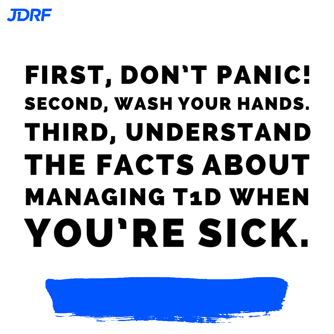 JDRF_SEA_Guild's tweet photo. We’re sure, by now, news of the #coronavirus has made it to your newsfeed. First things first:  Don’t Panic! JDRF has you covered with advice and guidance when it comes to viruses, in general, including COVID-19:   https://t.co/6YE58TkhlP https://t.co/CYauE3kDli