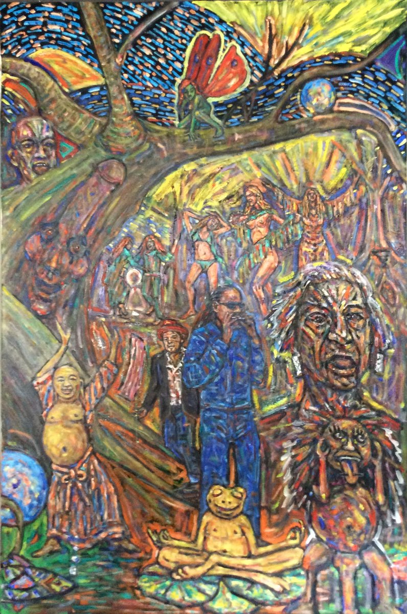 VanLangehoveR's tweet photo. Phantasmagorical Dreamscape Turned Nightmare - triptych oils in canvas - 48 x 72" (x3)
#rvanlangenhove #artforsale #message_me #artbuyers #fineart #contemporaryart #artgallery #visualartist https://t.co/ouEE6UdAF5
