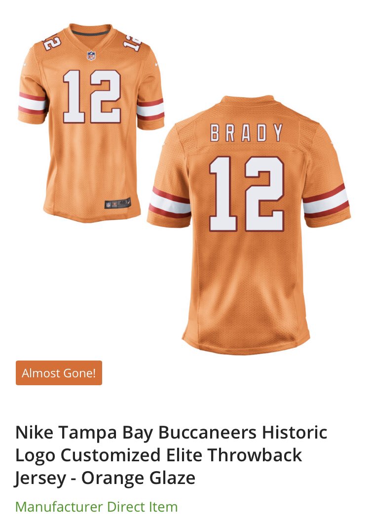 custom buccaneers throwback jersey